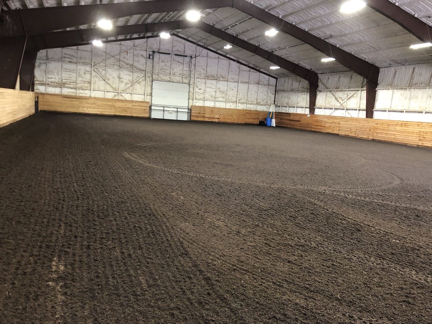 Indoor arena wide view